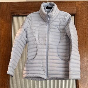Powder Blue Lululemon Down Jacket